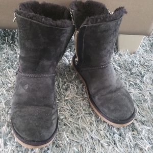 Ugg double zipper boots 9